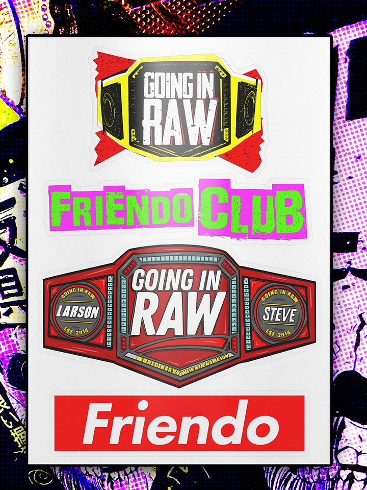 Friendo Winter Drop 2022 Sticker Sheet product image (1)