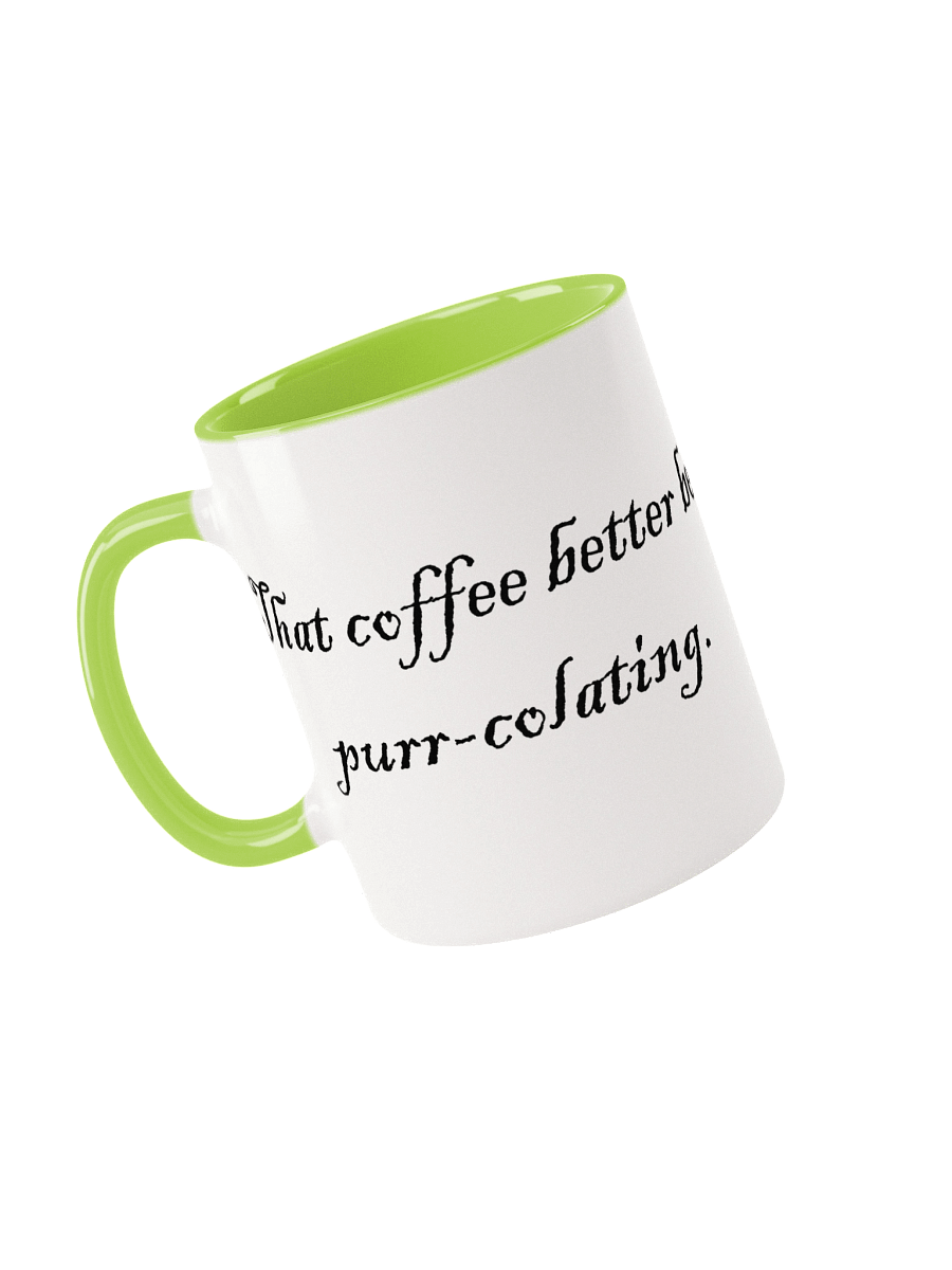 Gar Purr-colating Ceramic 11oz Mug 1 product image (3)
