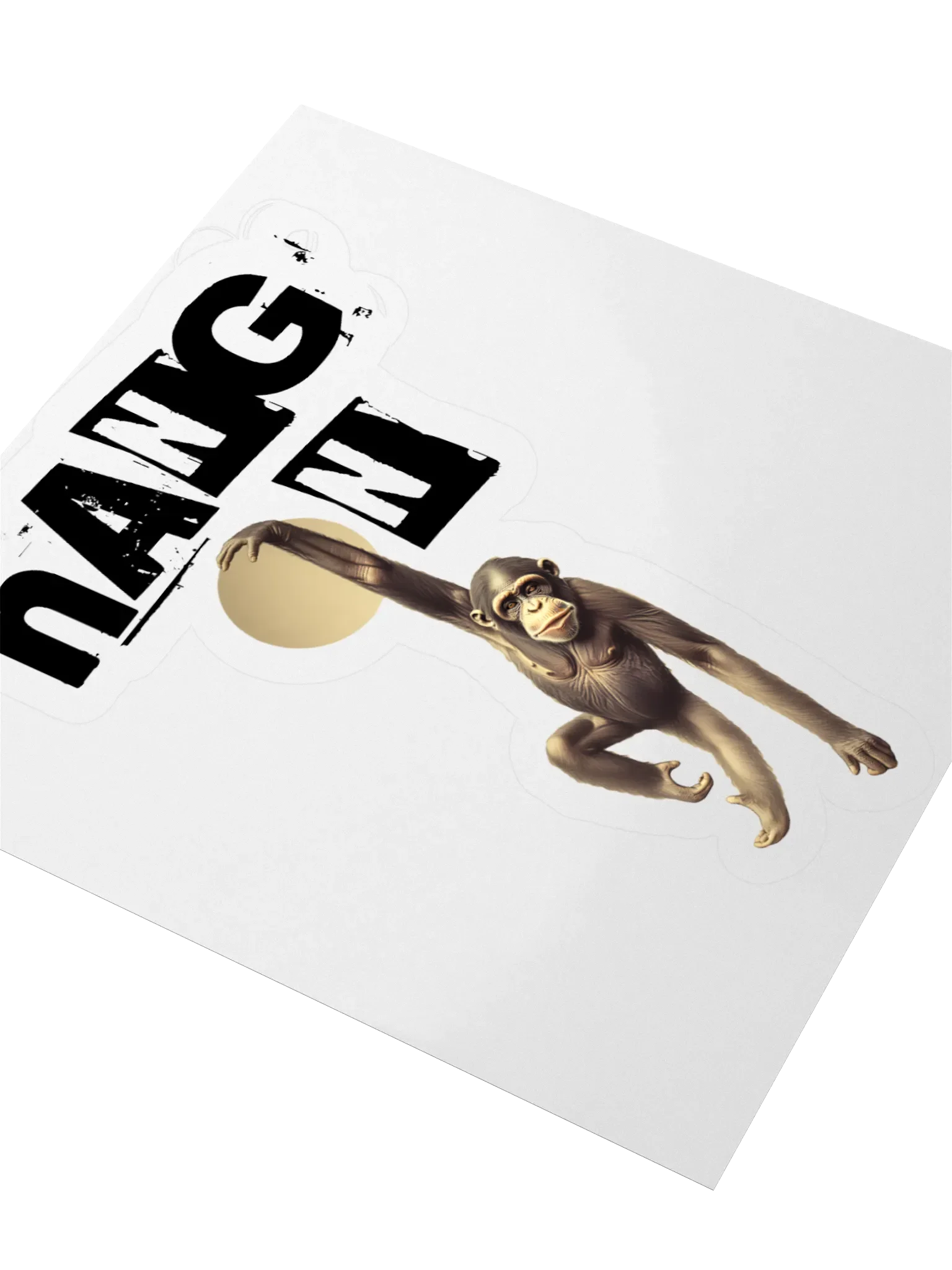 Hang On Kiss Cut Stickers product image (3)