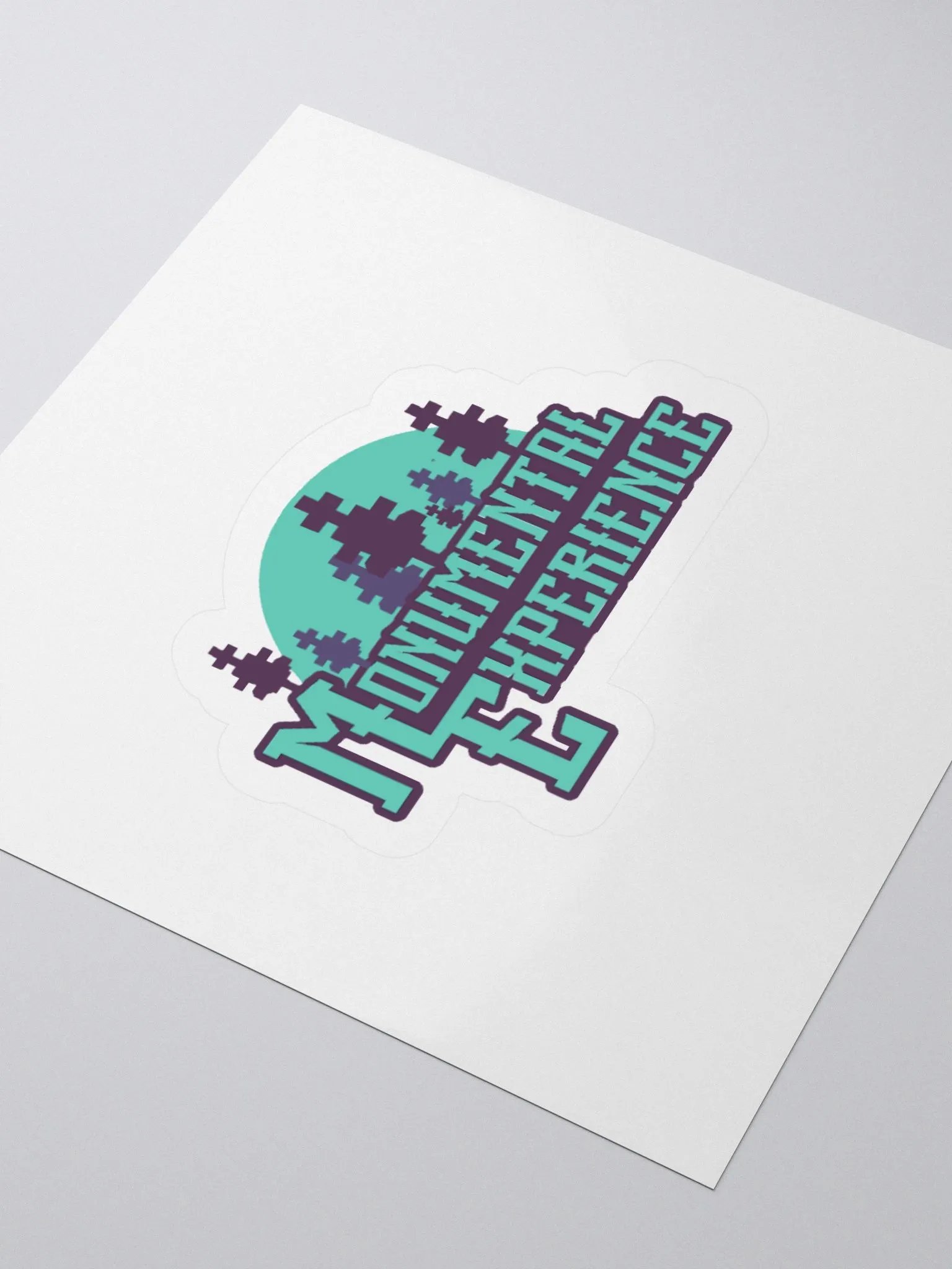 Monumental Experience Emblem Kiss Cut Stickers product image (3)