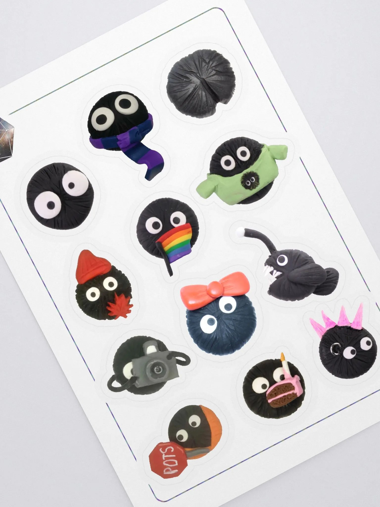 Sootie Sticker Sheet product image (1)