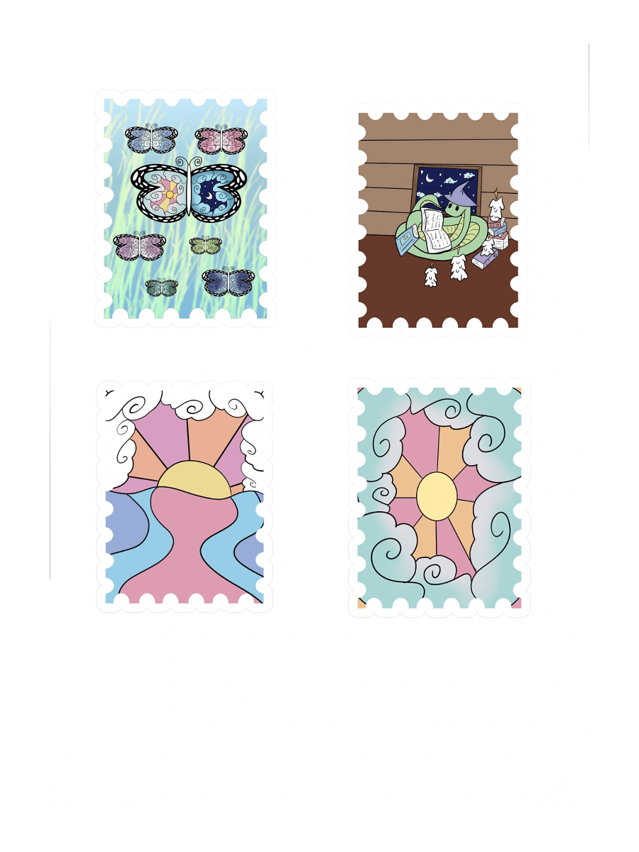 Stamp Stickers product image (3)