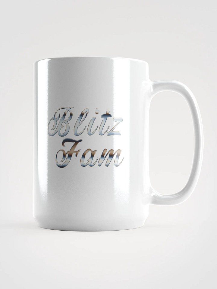 Blitzfam silver logo mug product image (1)