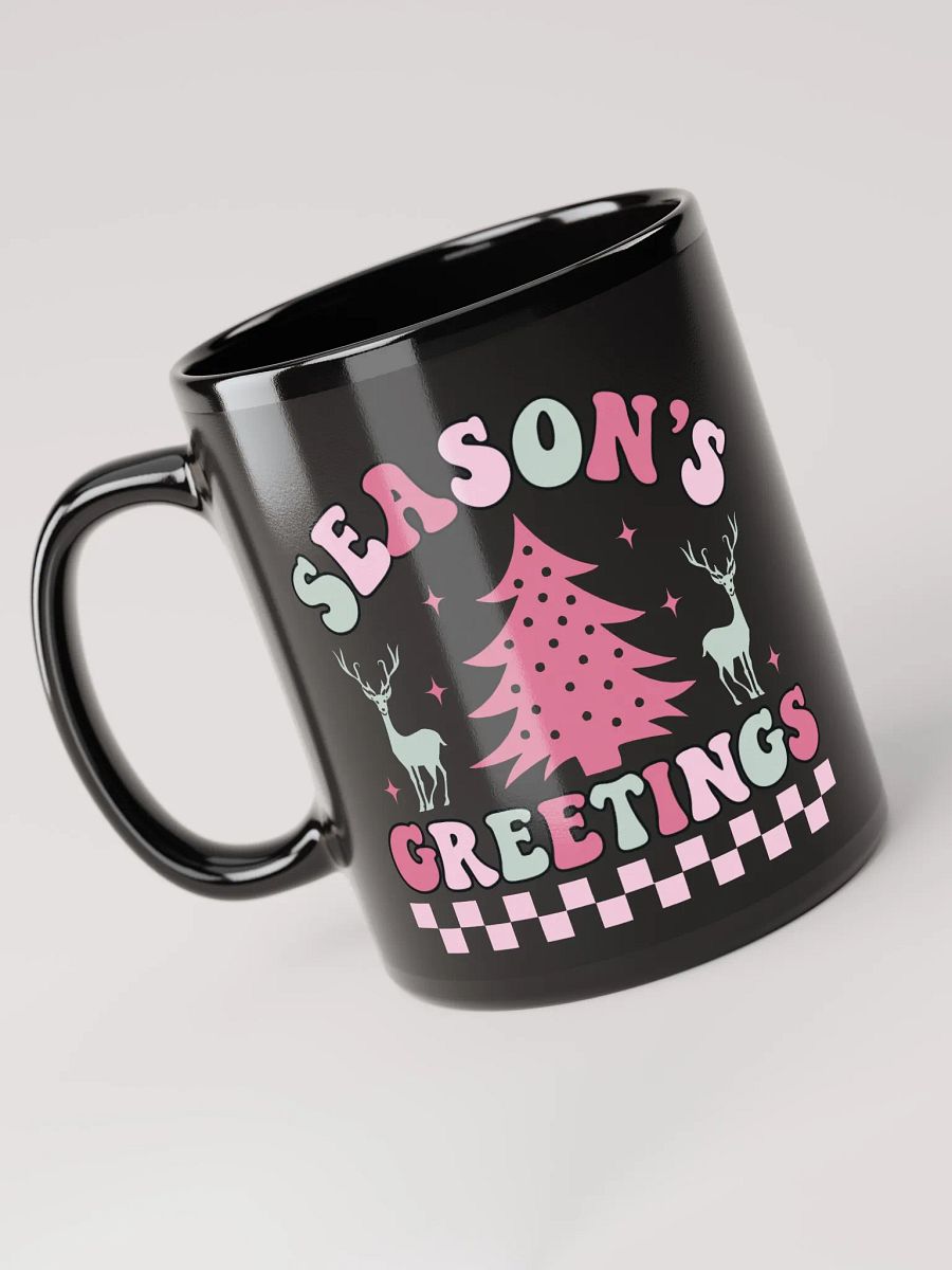 Season's Greetings-Mug-Black product image (3)