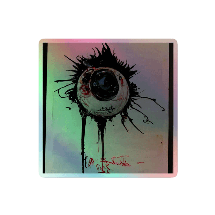 Ethereal Eye Holographic Sticker Sheet product image (2)