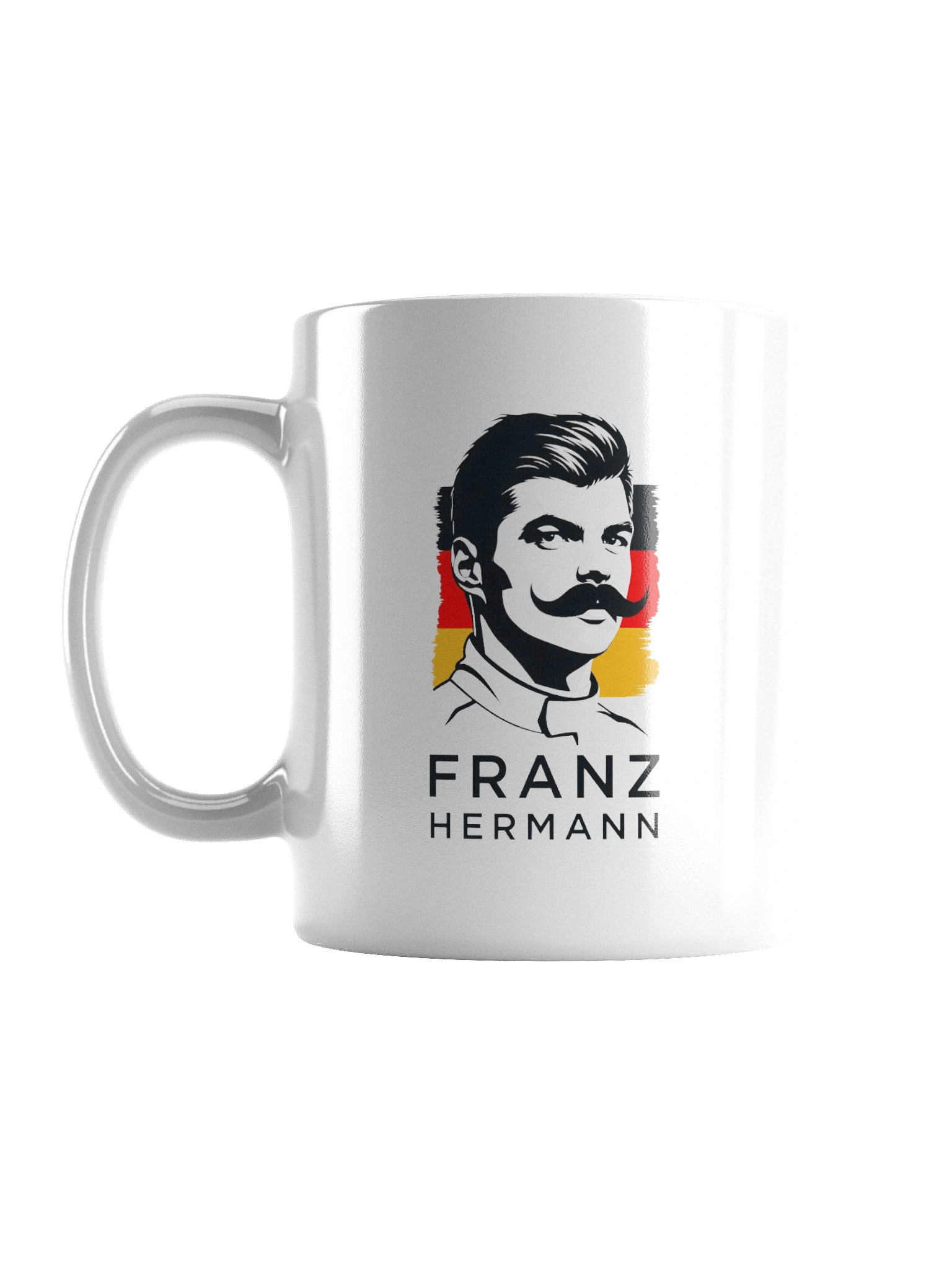 Franz Hermann German Flag Pop Art Mug product image (1)