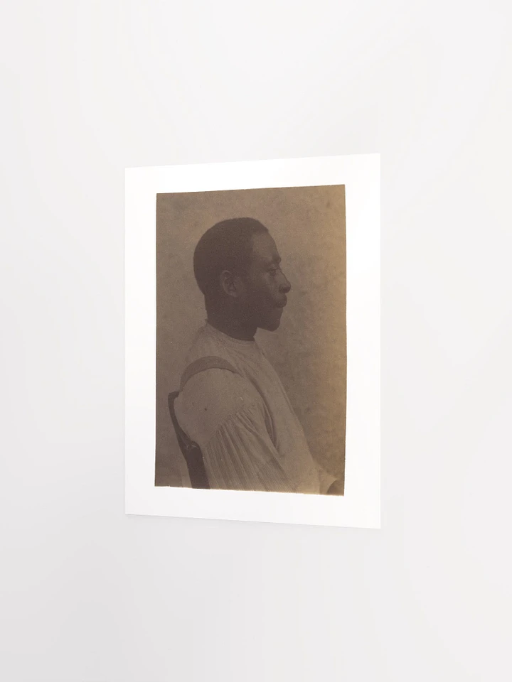 Profile of a Seated African American Man by Thomas Eakins (c. 1884) - Print product image (2)