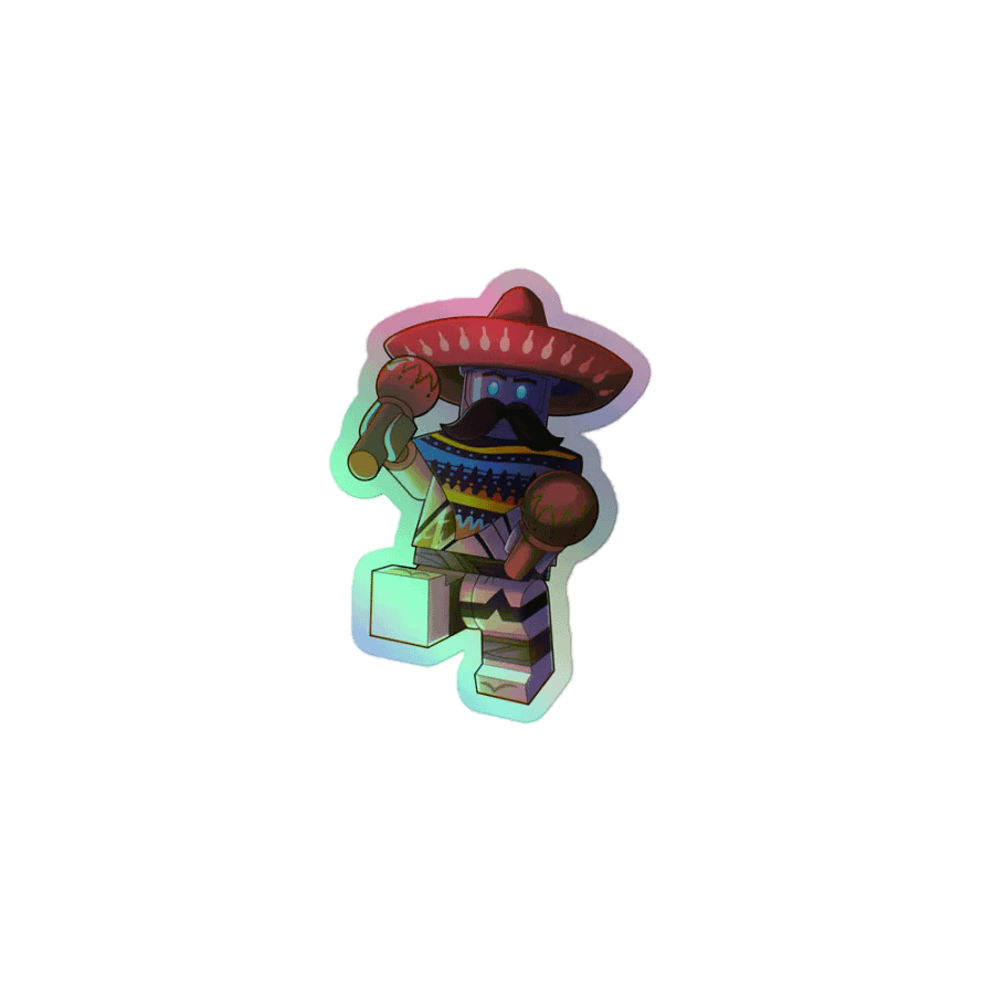 Titanium Taco Holographic Sticker product image (1)