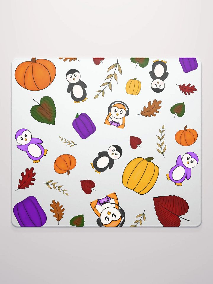 Autumn Gamer Penguin Mouse Pad product image (3)
