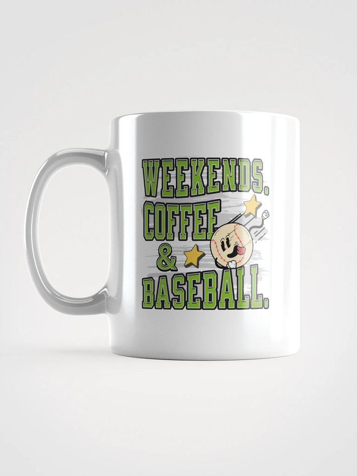 Weekends Coffee And Baseball Vibes Mug product image (1)