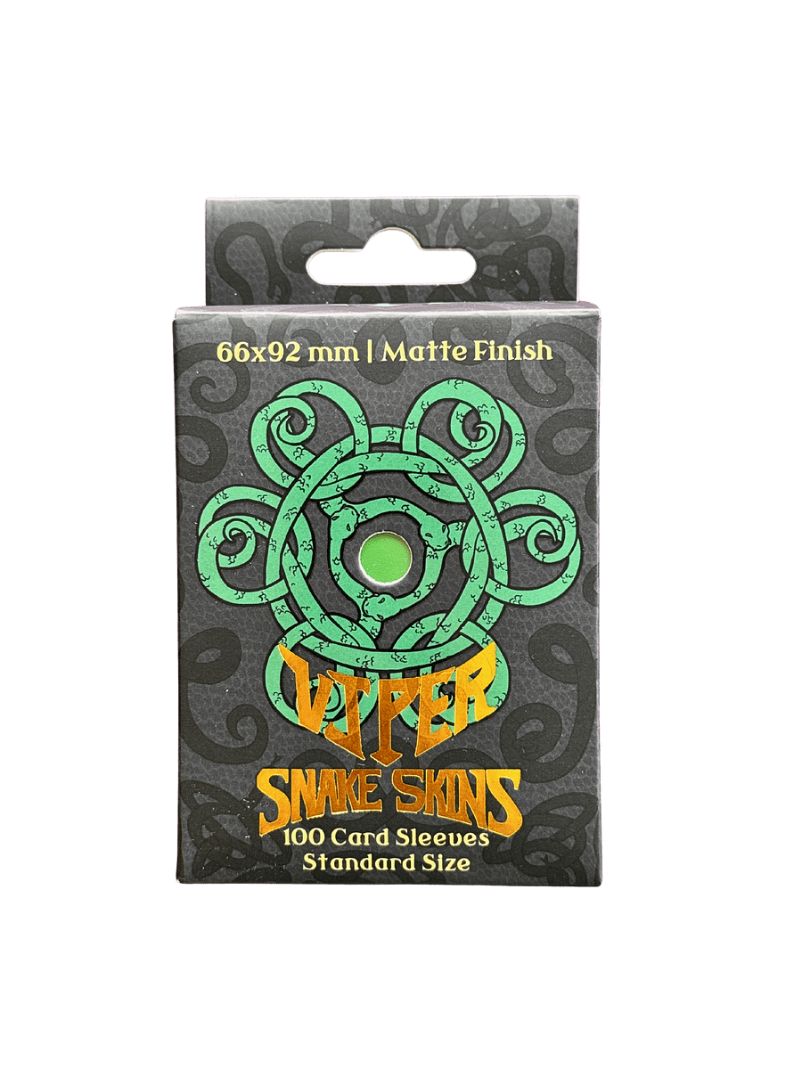 Viper Snakeskins Card Sleeves - Green product image (1)