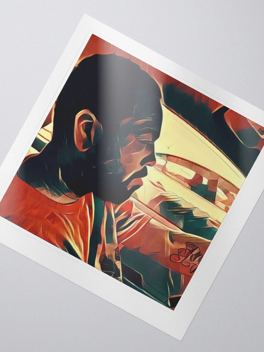 Morris Hayes Jr Portrait 2 Sticker product image (2)