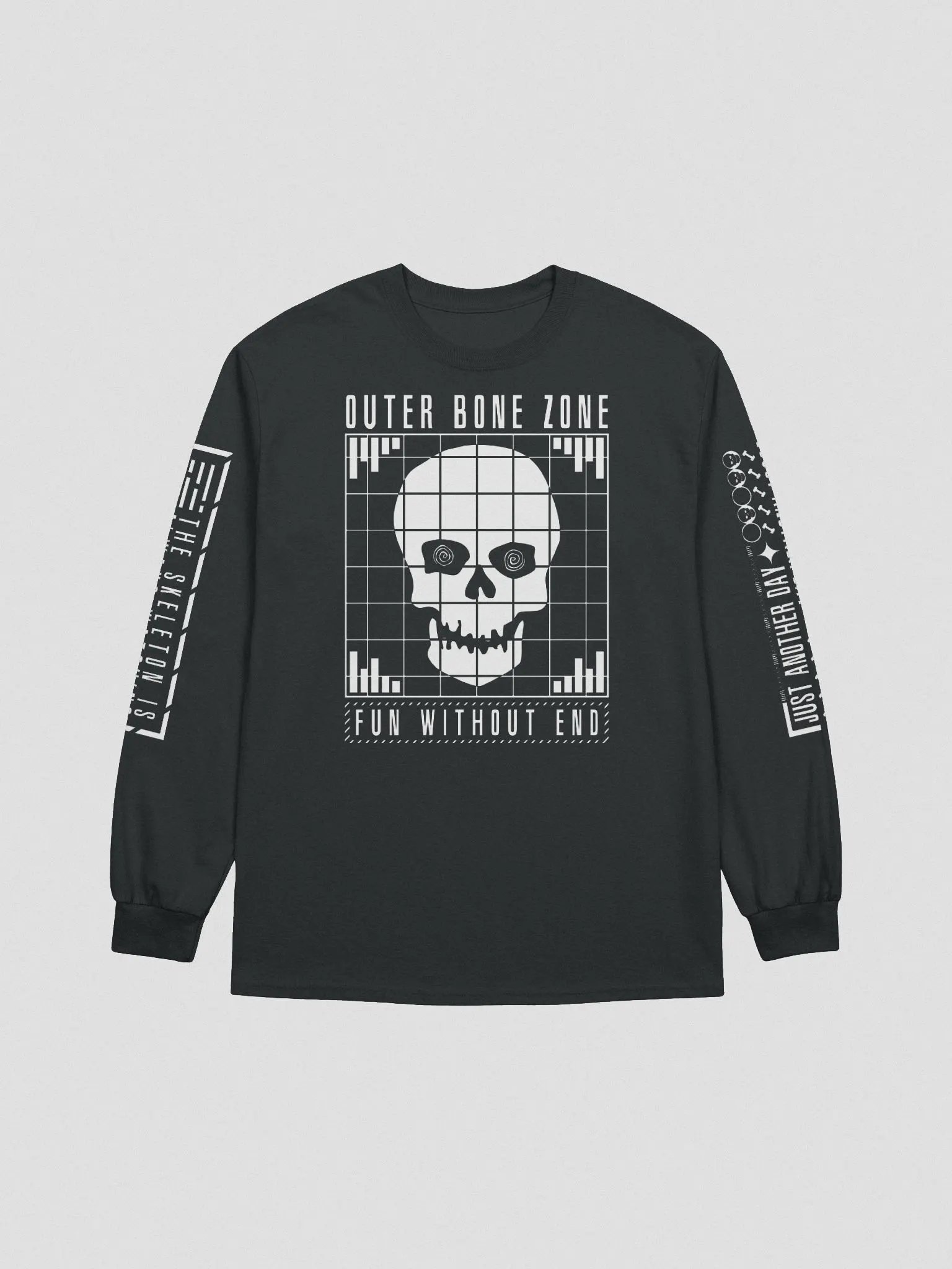 OUTER BONE ZONE LONG-SLEEVE [BLACK] product image (1)