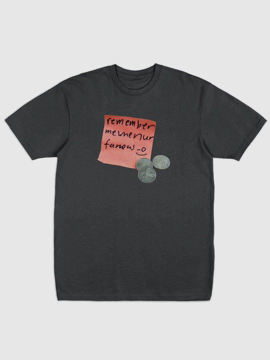 Heavy-Weight "remember this?" T shirt product image (1)