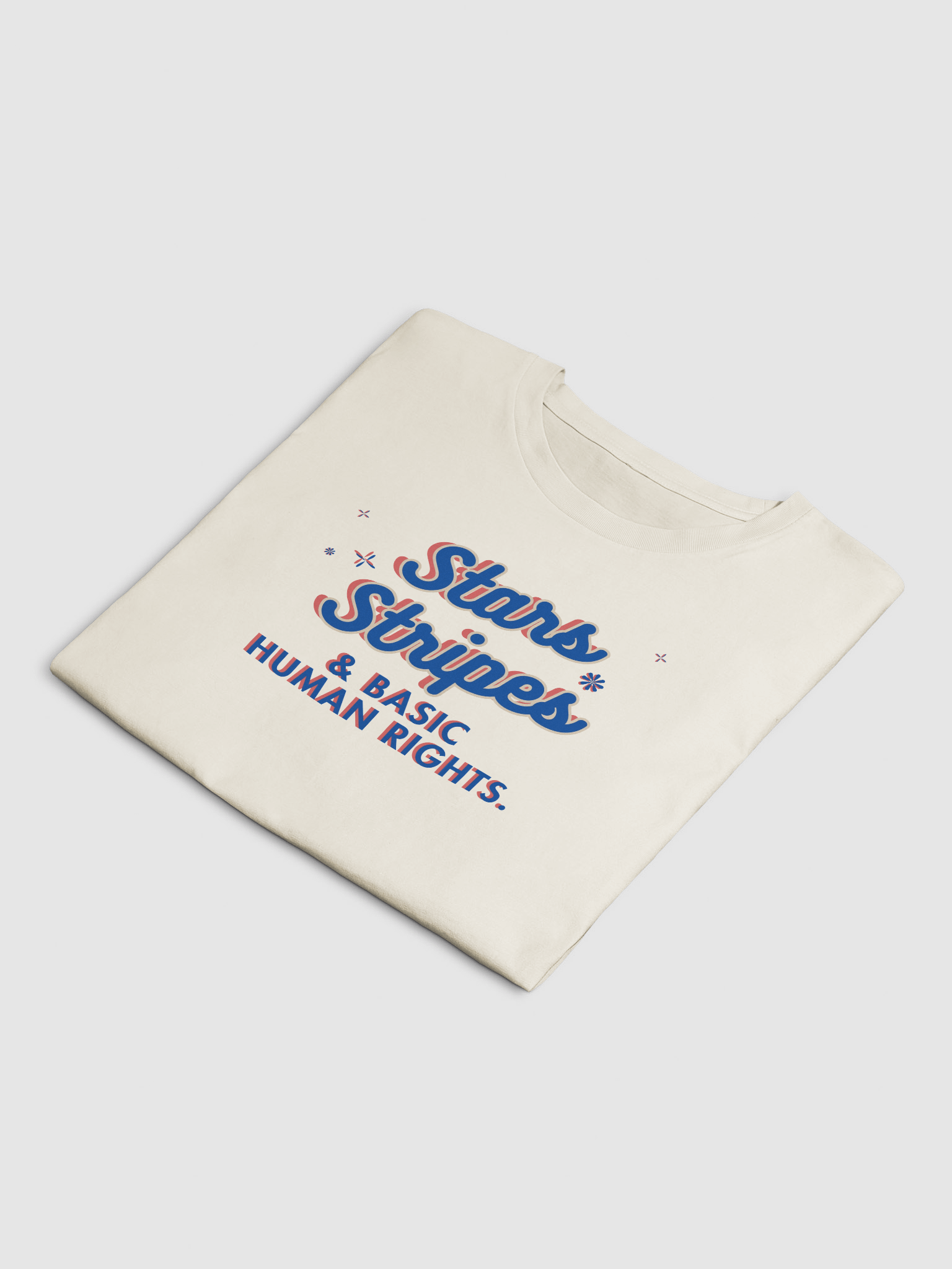 Stars & Stripes Cropped Tee product image (8)