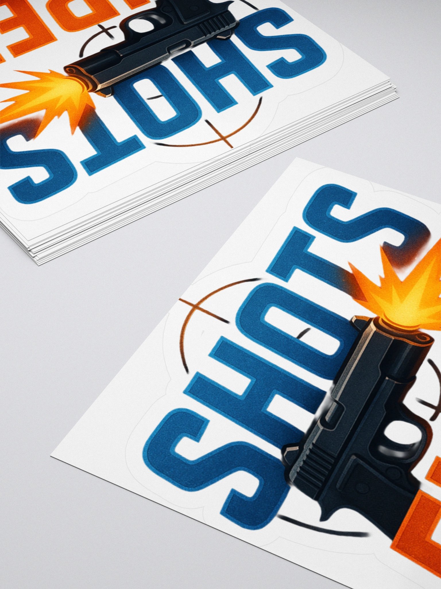 Shots Fired Stickers NEW product image (4)