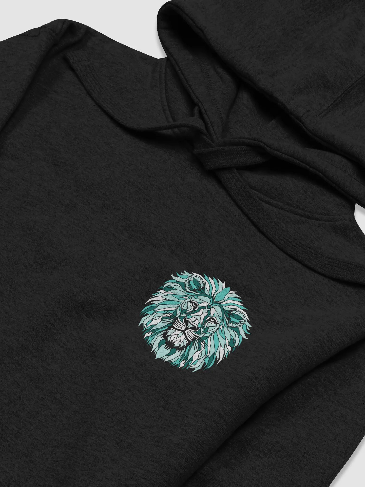 Lion of Judah Abstract Green | Hoodie product image (11)