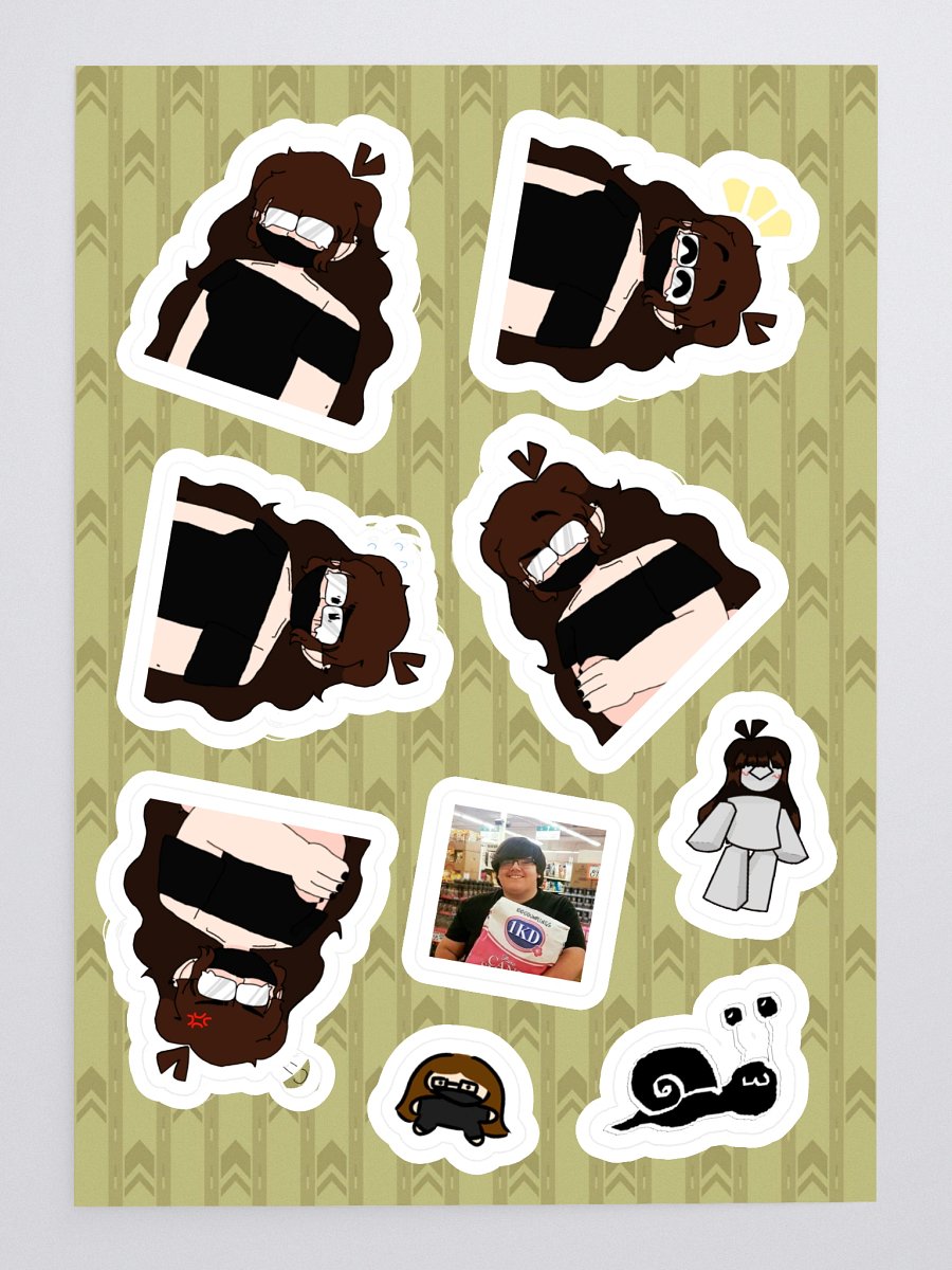 1KD Sticker Sheet! product image (3)