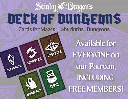 If you’ve listened to our campaigns, you will be familiar with the maze game we’ve used for some exploration with our adventu...