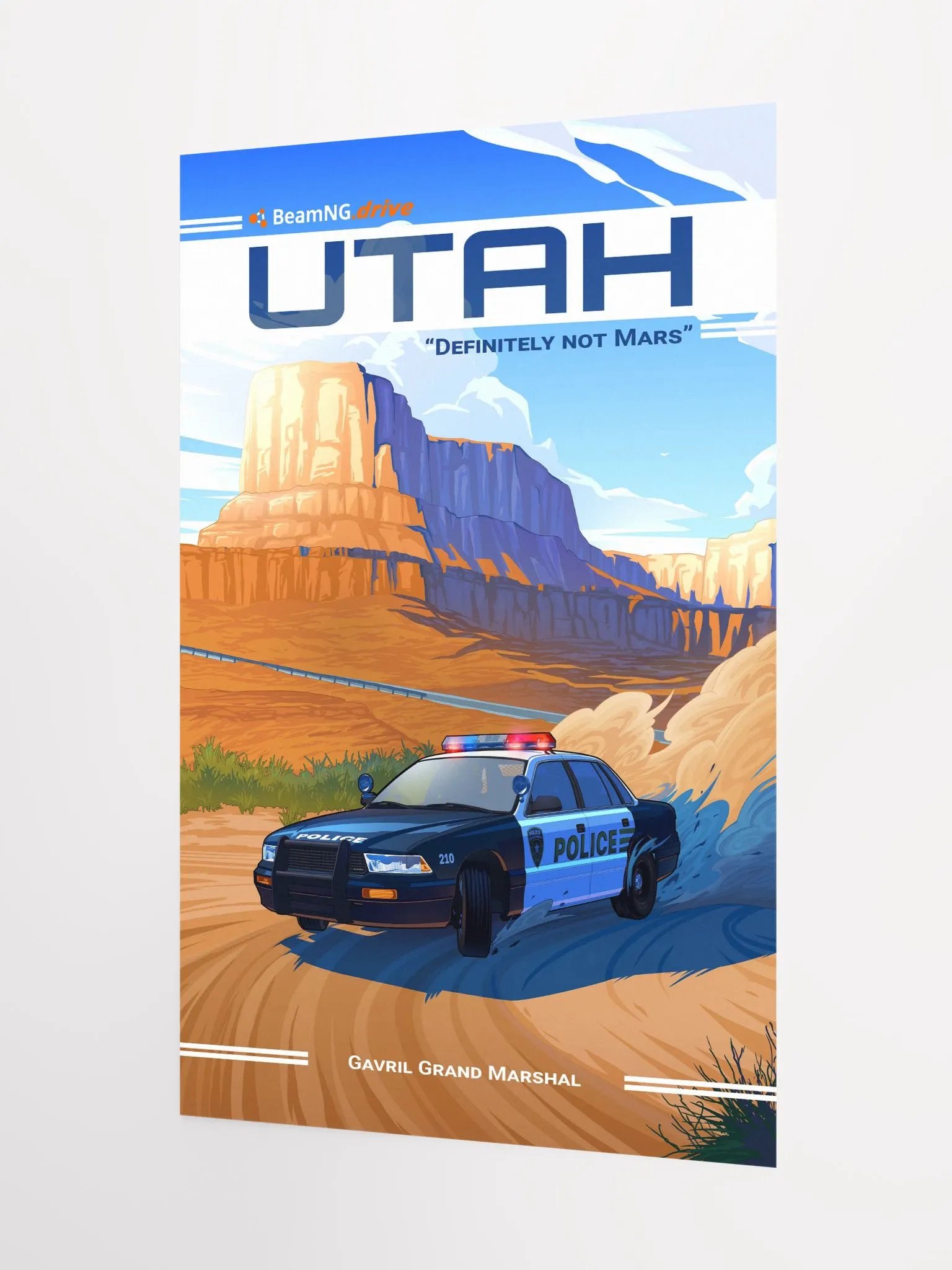 Utah Stylized Poster product image (4)