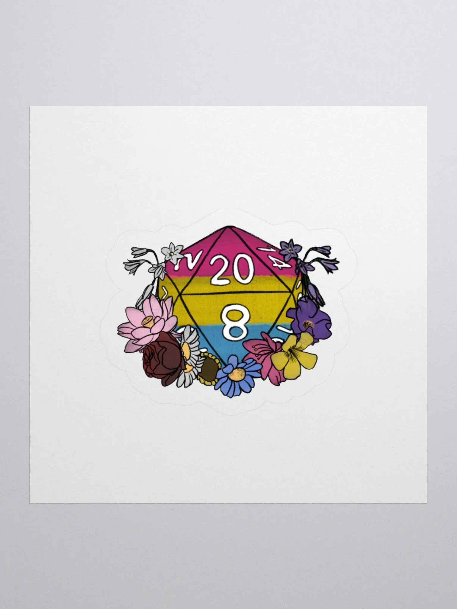 DnD Inspired Pride - Sticker - Pan product image (1)