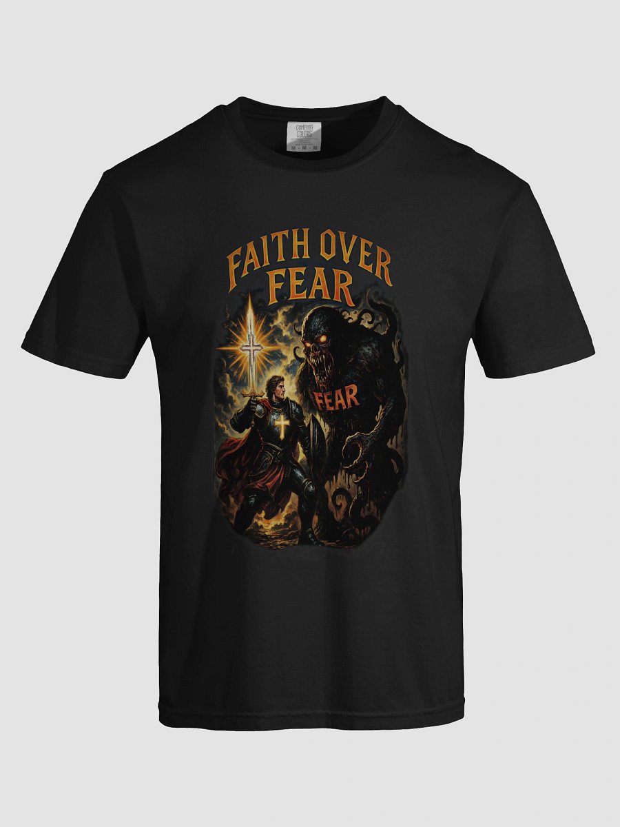 Faith Over Fear Knight T-Shirt product image (7)