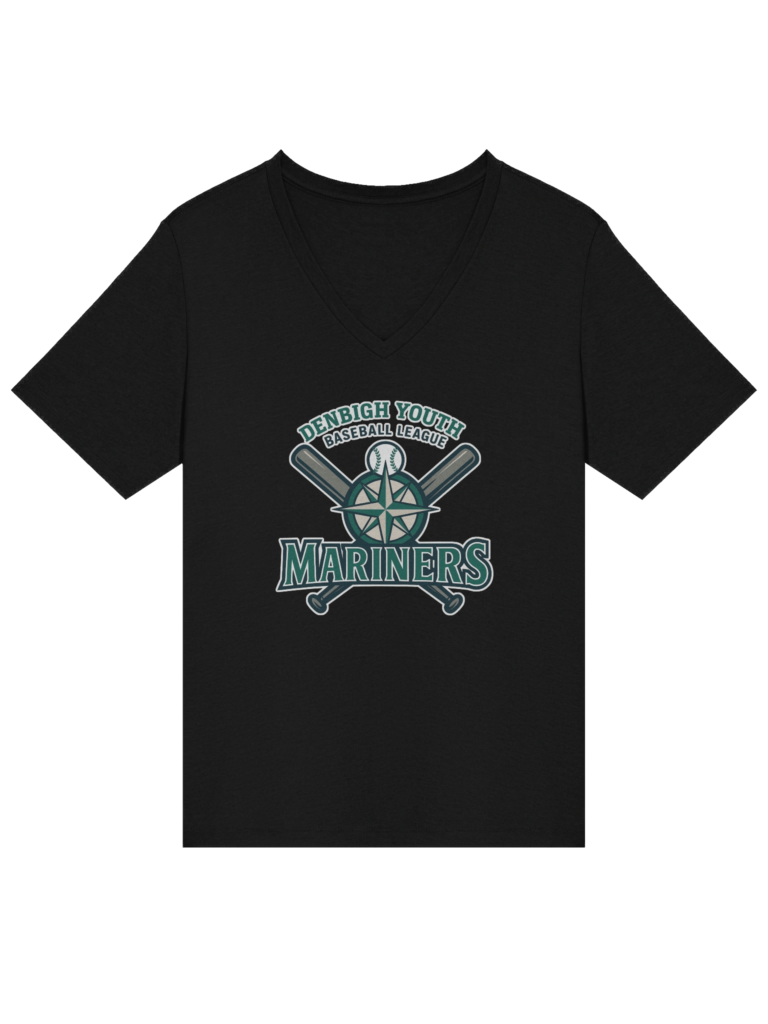 Mariners Compass Rose Women's V-Neck Tee product image (23)