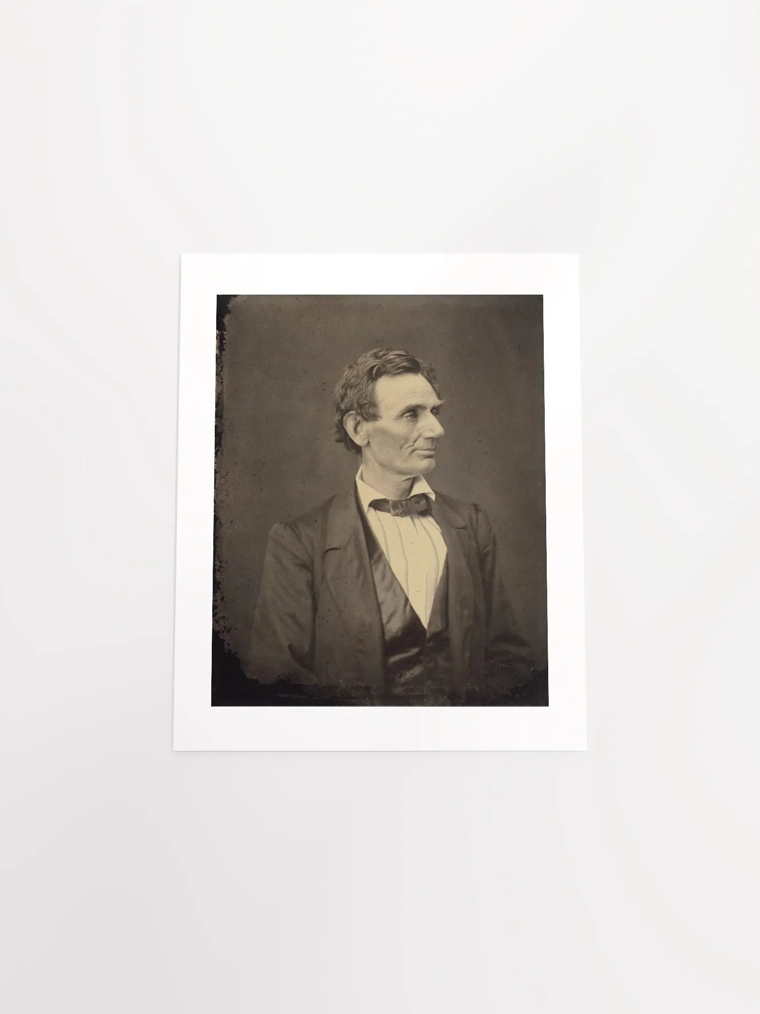 Abraham Lincoln By Alexander Hesler & George B. Ayres (1860) - Print product image (4)