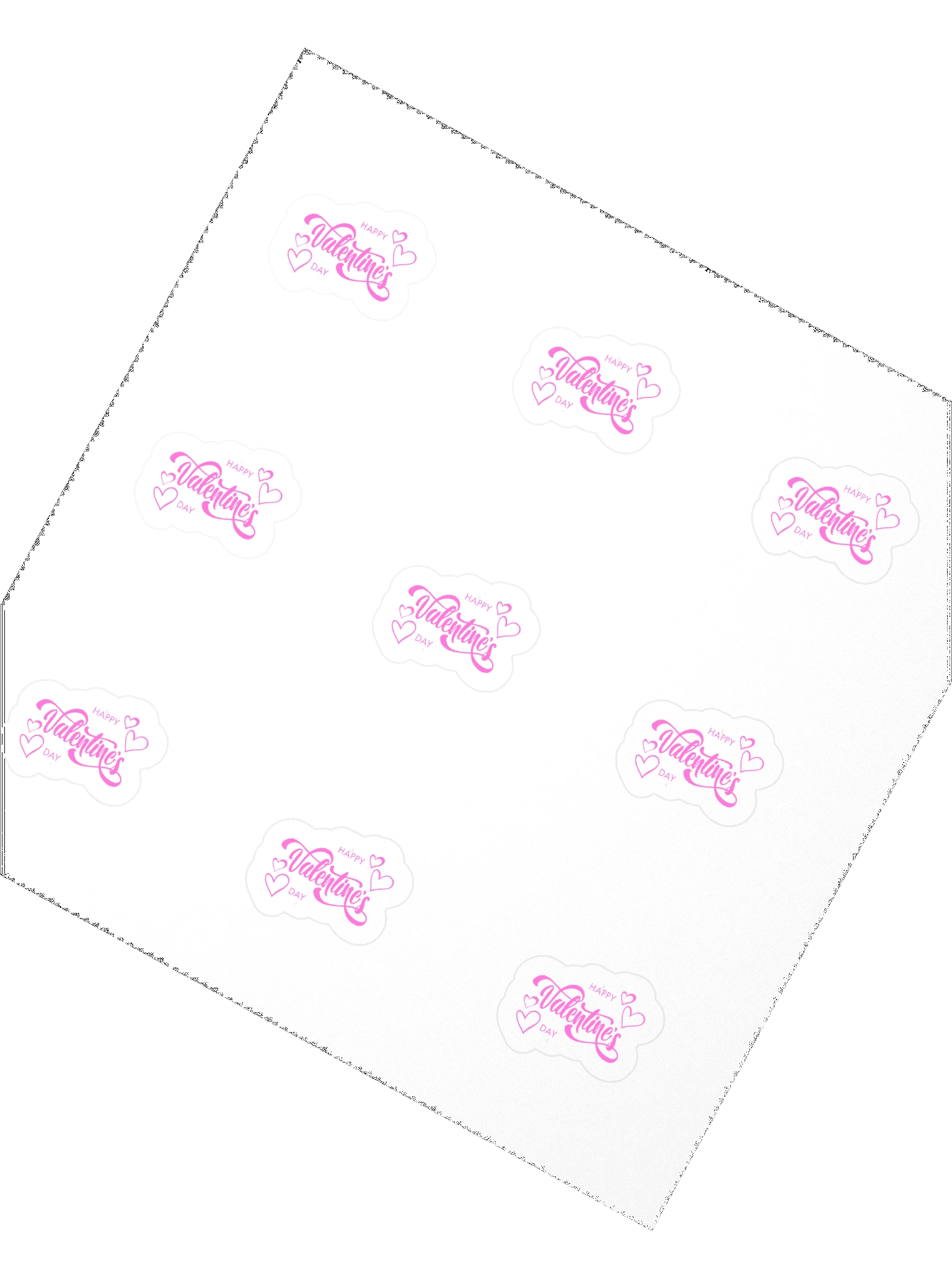 Happy Valentine's Stickers 9PK product image (2)