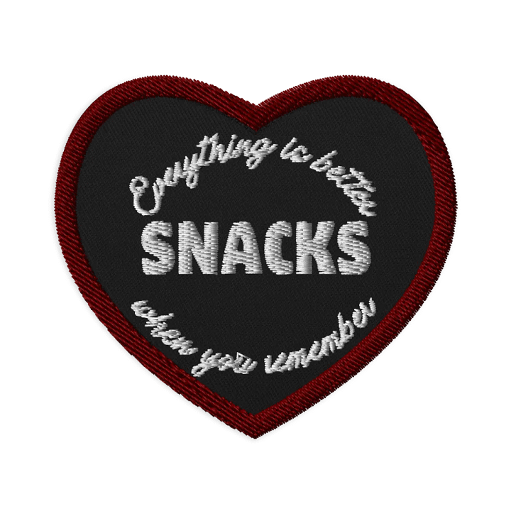 Snacks Heart Patch product image (1)