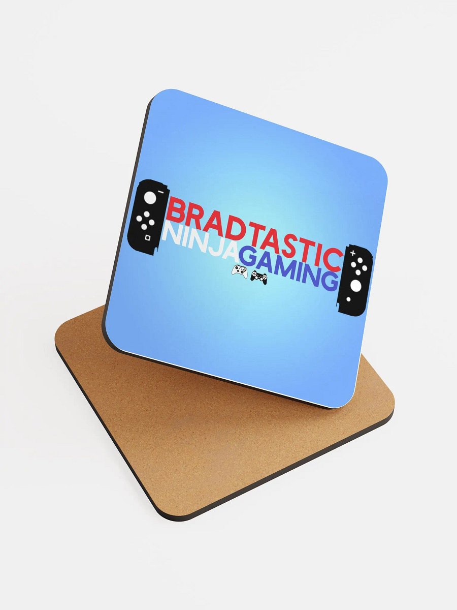Bradtastic Ninja Gaming Logo Coaster product image (6)