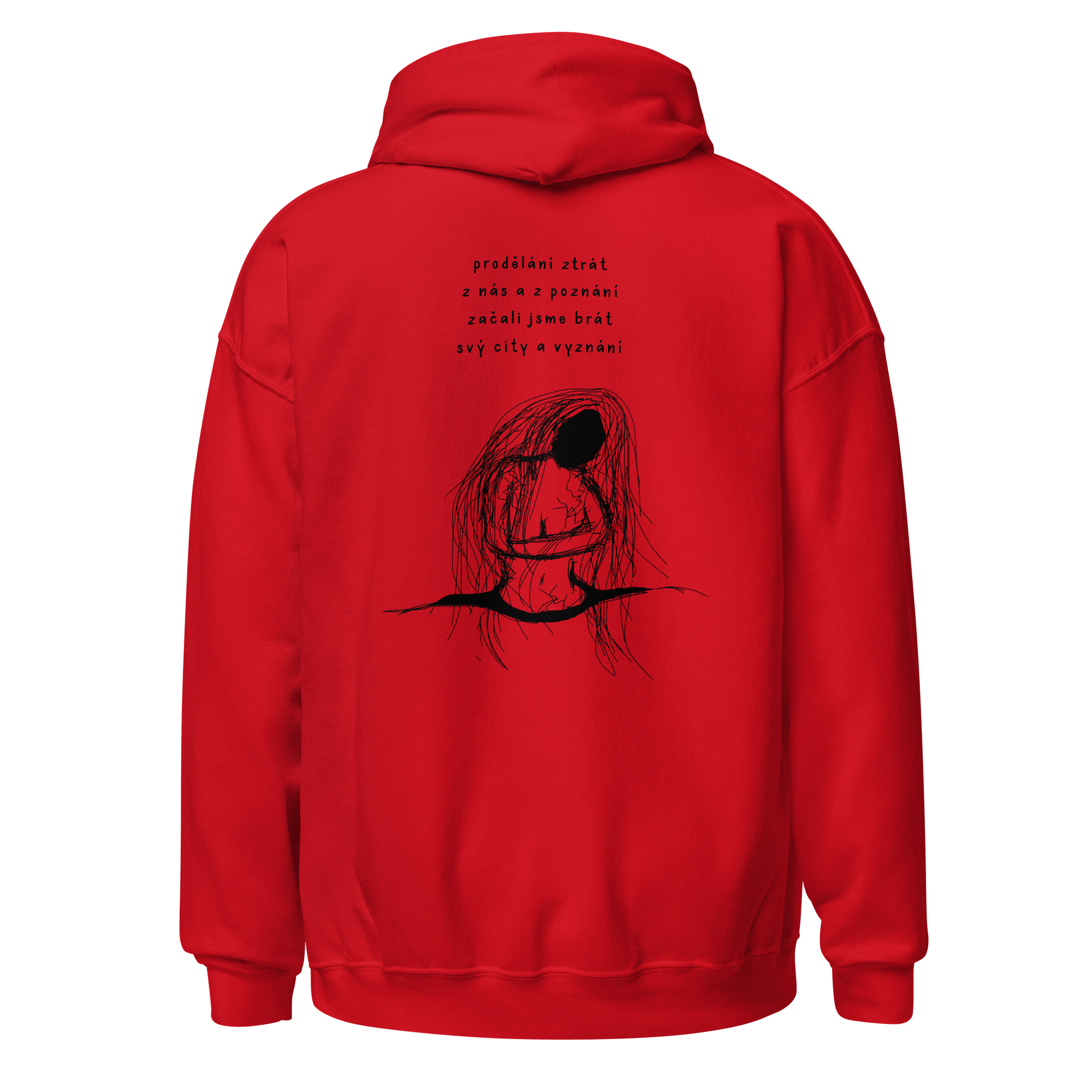 Prodělání ztrát Red Hoodie product image (1)