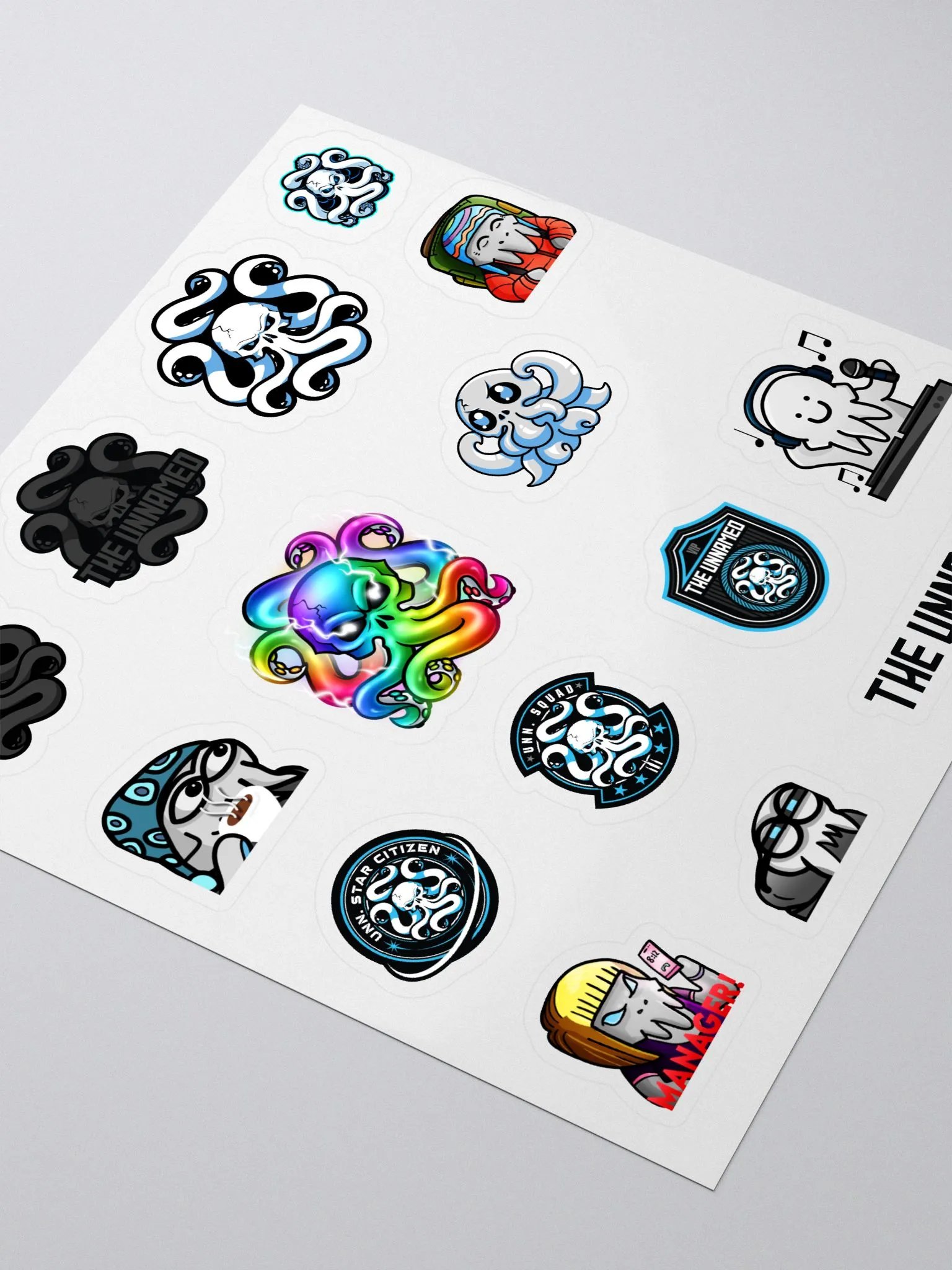 Sticker Sheet - Squid Logos product image (3)