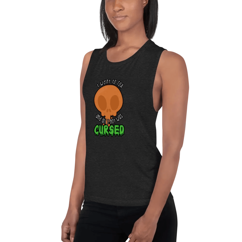All I Got Was Cursed - Druid - Women's Style Muscle Tank product image (3)