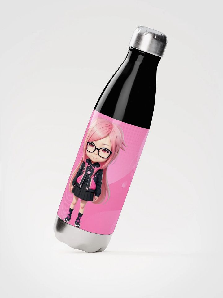 (PINK CHIBI) K Stainless Steel Water Bottle product image (2)