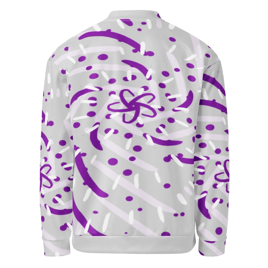 Midnight Swirl Women's Bomber Jacket product image (2)