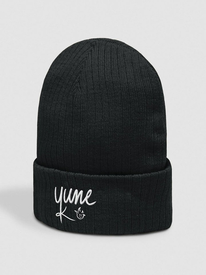 Yune Signature Ribbed Knit Beanie product image (5)
