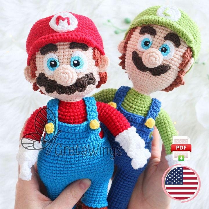 Mario Bros and Luigi Patron (Digital Download) product image (1)