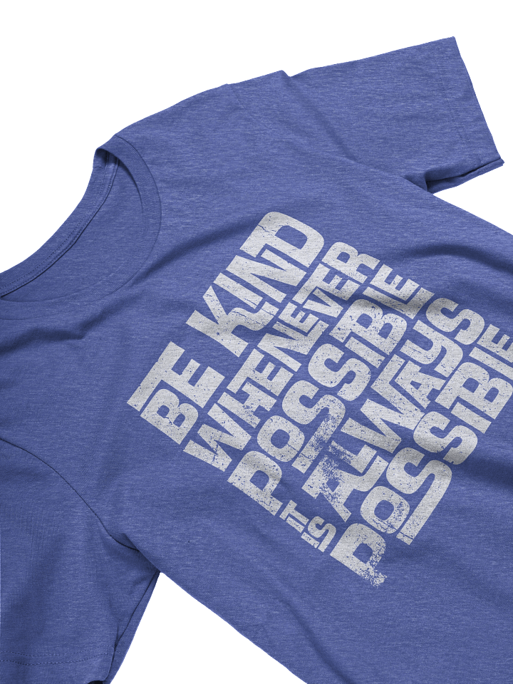 BE KIND WHENEVER POSSIBLE T-SHIRT product image (2)