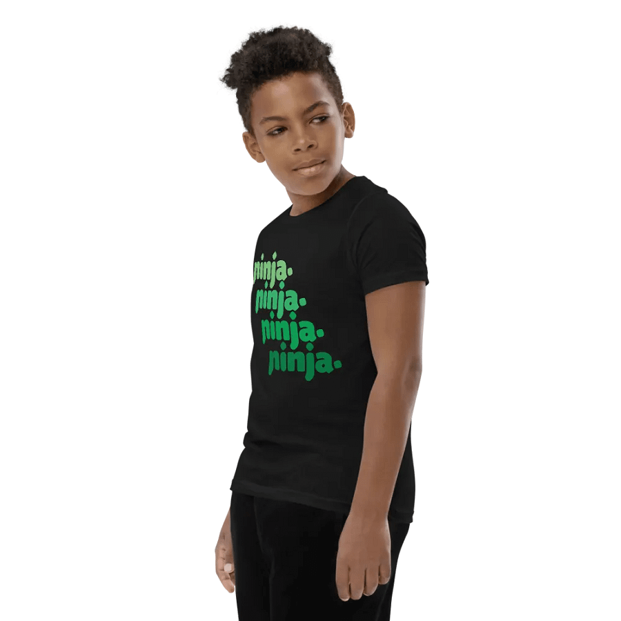 Quad Ninja Kids Tee: Green product image (9)