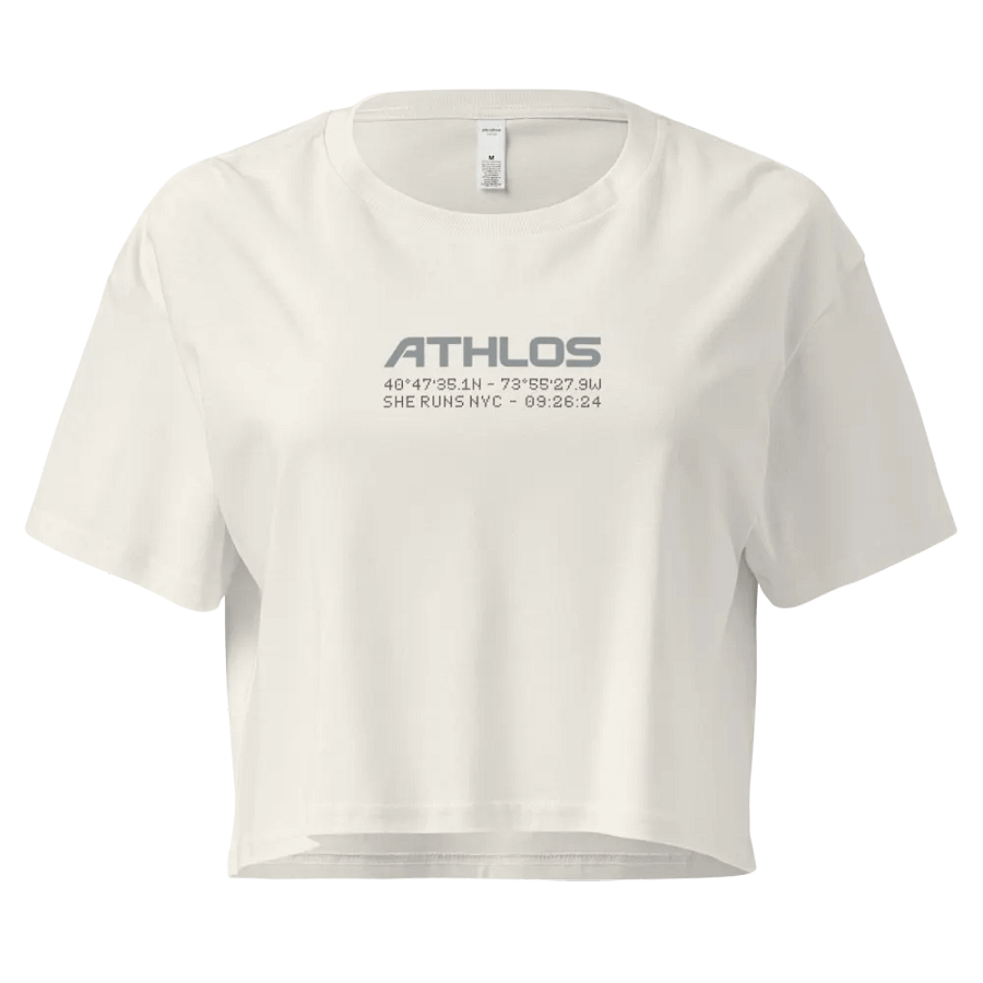 ATHLOS Crop Tee - Ecru product image (1)