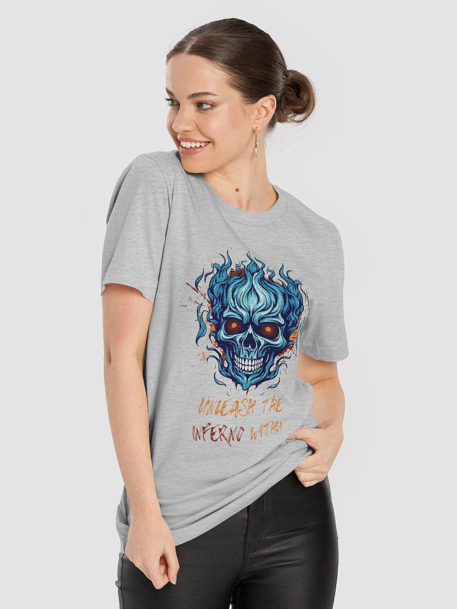 Unleash the Inferno Art Graphic Tee product image (8)