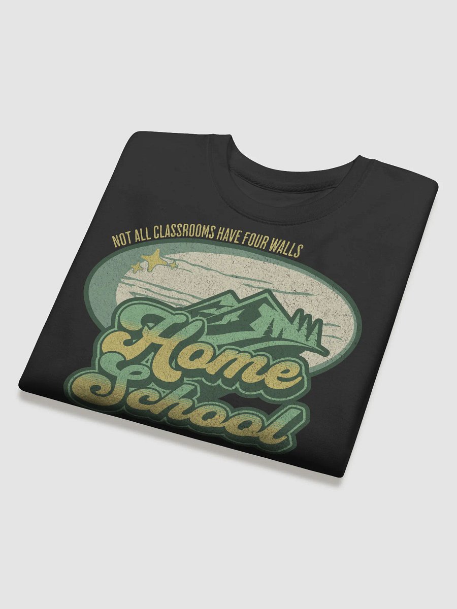 Retro Homeschool Sweatshirt - Not All Classrooms Have Four Walls product image (3)