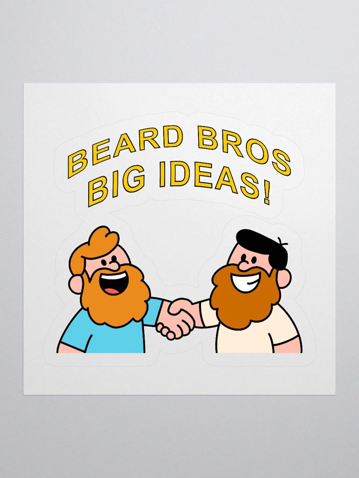 Beard Bros Big Ideas Sticker Set product image (1)