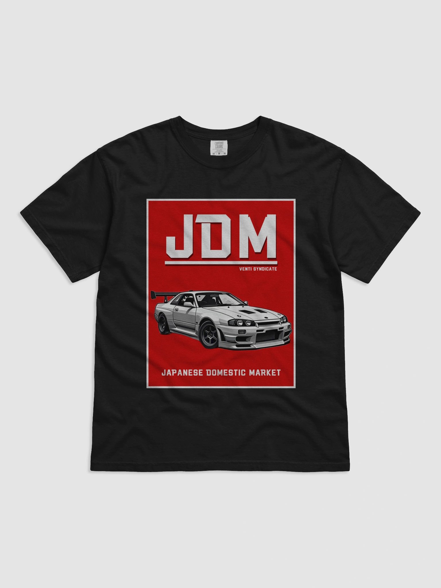 JDM Venti Syndicate Stylized Sports Car T-Shirt product image (5)