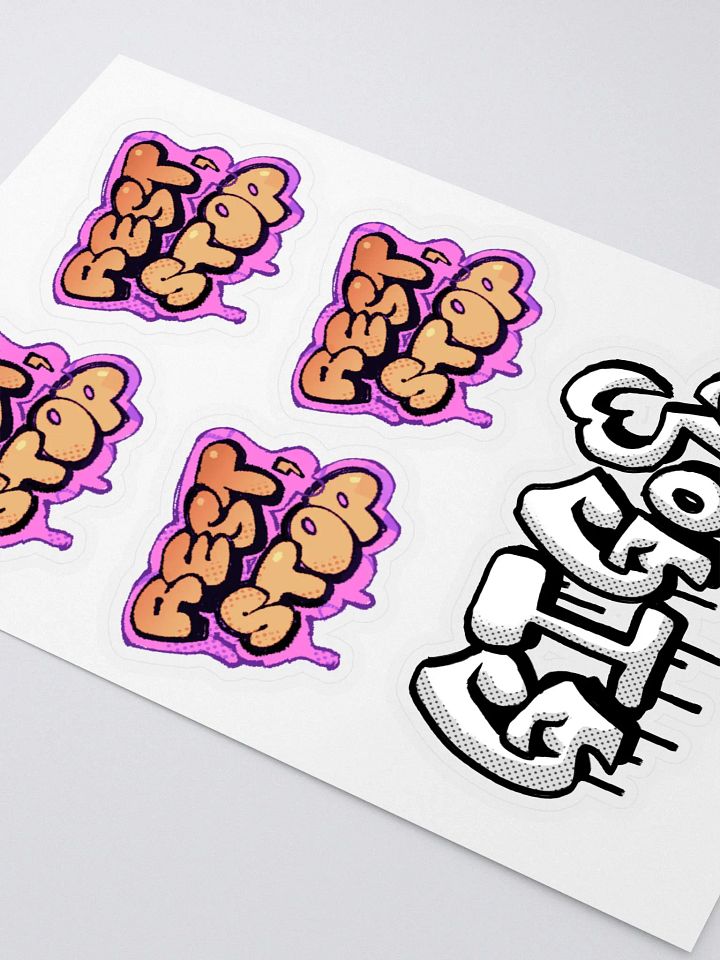 REST STOP 01: STICKER SHEET product image (2)