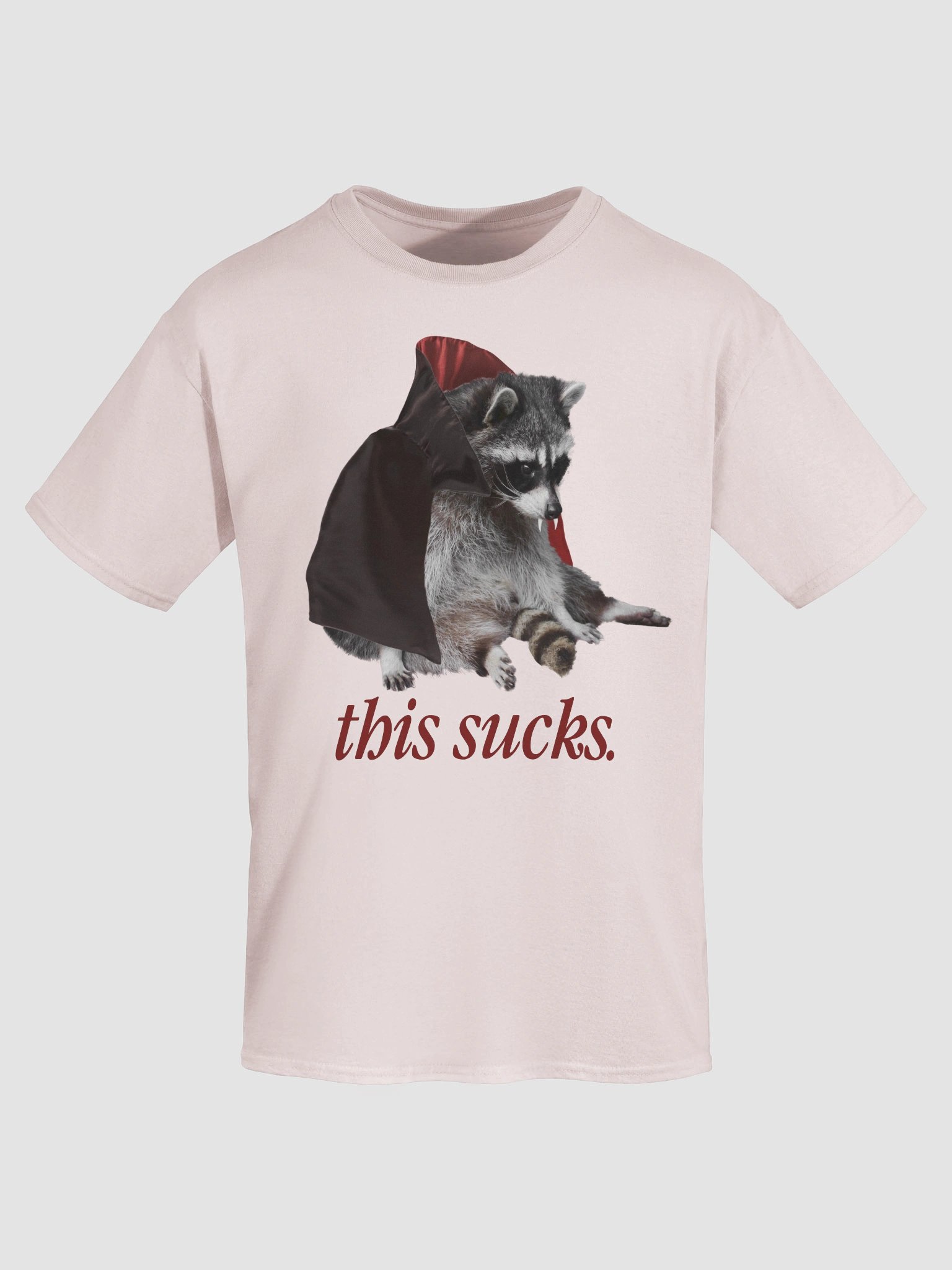 This Sucks - Halloween vampire raccoon t-shirt product image (7)