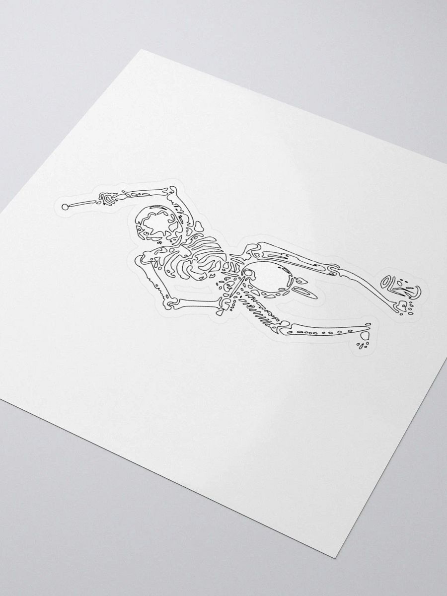 Mechanical Skeleton Kiss Cut Stickers product image (8)