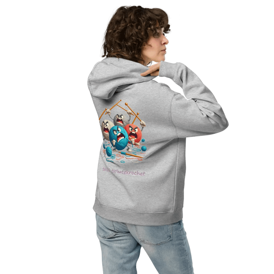 Red Yarn District/Raid Oversized Hoodie product image (54)