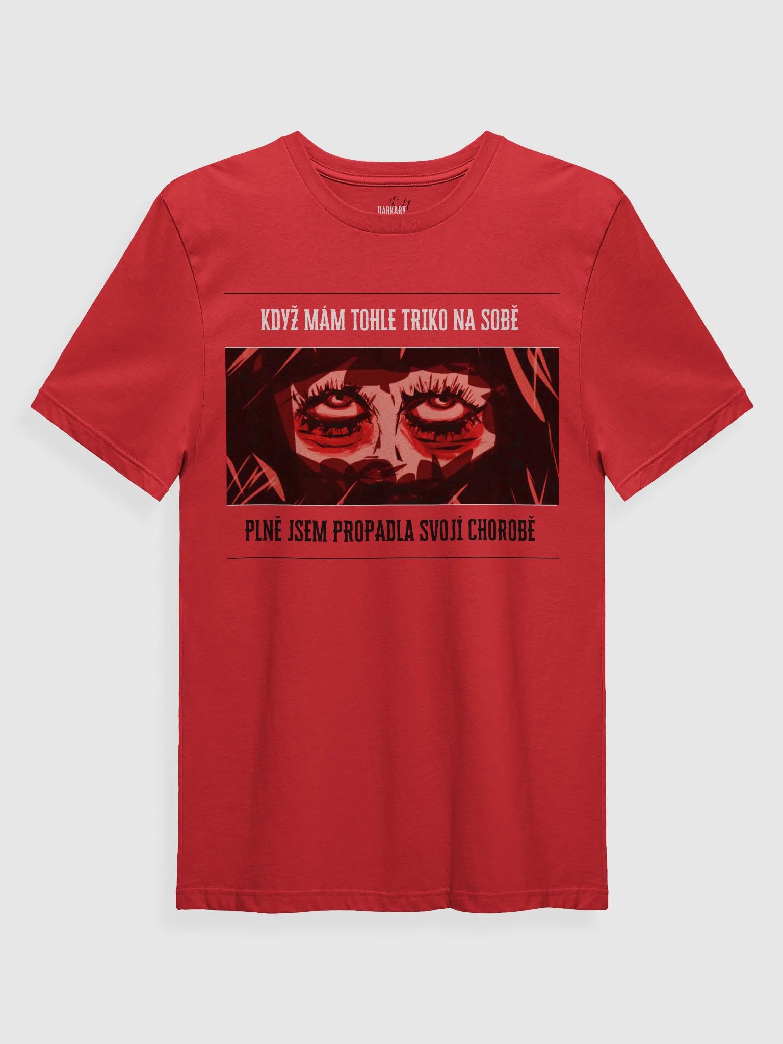 Propad (ženský rod) Red T-shirt product image (1)